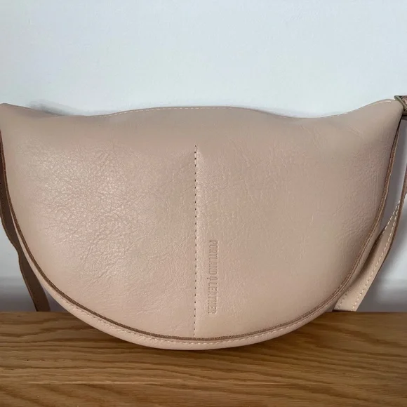 Portland Leather Large KOALA in Moonflower *NEW* w/ wallet - Picture 2 of 11